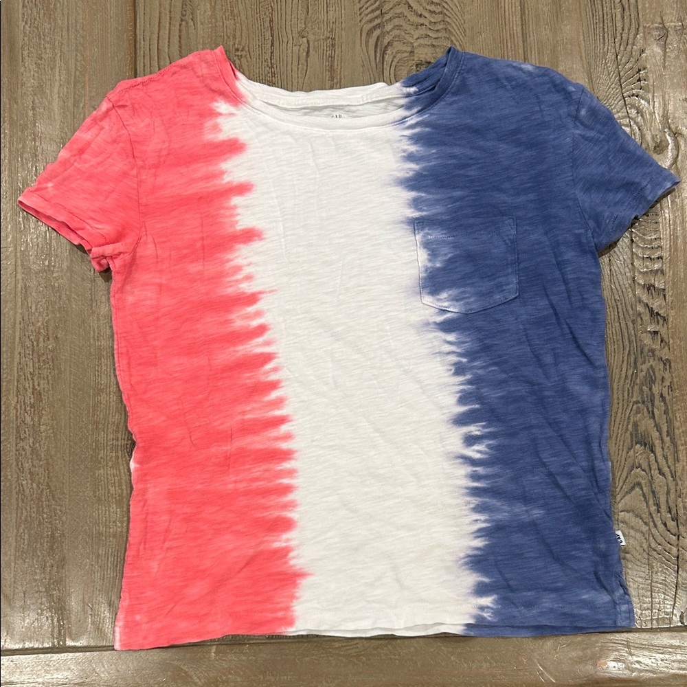 GAP Red, White, and Blue Kids Tee